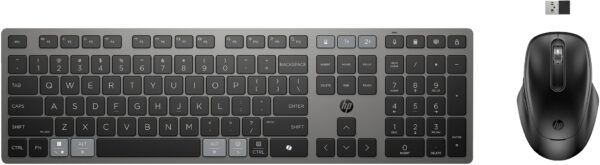 HP 725 Multi-Device Rechargeable Wireless Keyboard and Mouse Combo