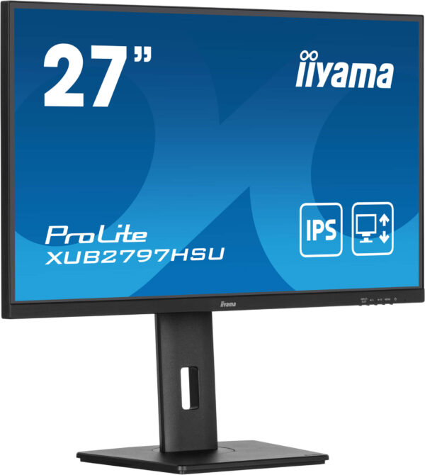 iiyama ProLite XUB2797HSU-B2 computer monitor 68,6 cm (27") 1920 x 1080 Pixels Full HD LED Zwart - Afbeelding 11