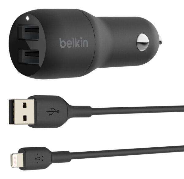 Belkin BoostCharge Smartphone Zwart Sigarettenaansteker Auto - Afbeelding 5