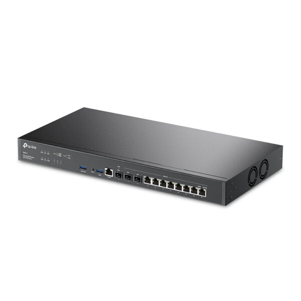 TP-Link Omada ER8411 bedrade router Gigabit Ethernet Zwart - Afbeelding 2