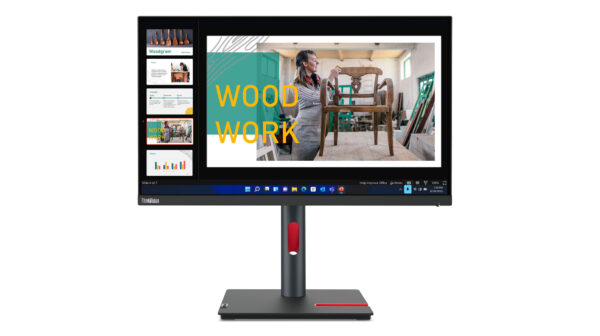 Lenovo ThinkVision P24q-30 LED display 60,5 cm (23.8") 2560 x 1440 Pixels Quad HD Zwart