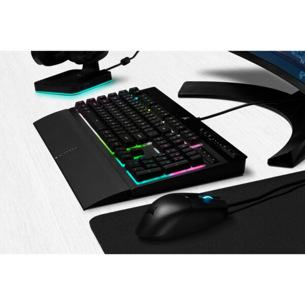 Corsair K55 RGB PRO XT toetsenbord Gamen USB QWERTY Engels Zwart - Afbeelding 8