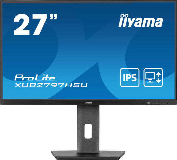 iiyama ProLite XUB2797HSU-B2 computer monitor 68,6 cm (27") 1920 x 1080 Pixels Full HD LED Zwart