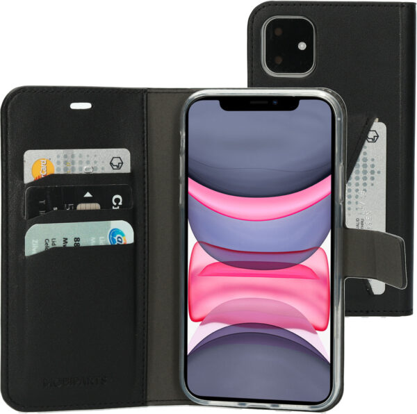 Mobiparts Classic Wallet Case Apple iPhone 11 Black