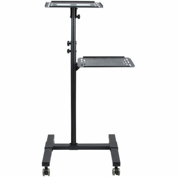 StarTech.com Beamertafel - Stevige Verrijdbare Laptop en Projectietafel (2x 10kg/schap) - Presentatiewagen/Computer Trolley/AV P - Afbeelding 11