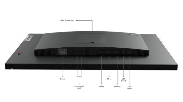 Lenovo ThinkVision P24q-30 LED display 60,5 cm (23.8") 2560 x 1440 Pixels Quad HD Zwart - Afbeelding 11