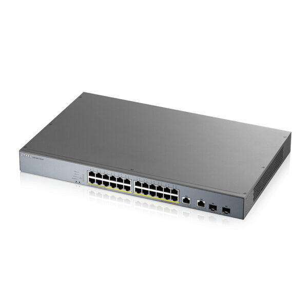 Zyxel GS1350-26HP-EU0101F netwerk-switch Managed L2 Gigabit Ethernet (10/100/1000) Power over Ethernet (PoE) Grijs - Afbeelding 6