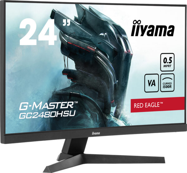 iiyama G-MASTER GC2480HSU-B1 computer monitor 61 cm (24") 1920 x 1080 Pixels Full HD LED Zwart - Afbeelding 2