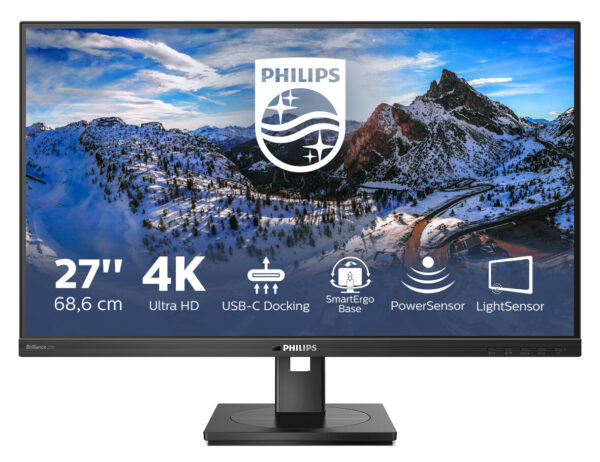 Philips 279P1/00 LED display 68,6 cm (27") 3840 x 2160 Pixels 4K Ultra HD Zwart - Afbeelding 7