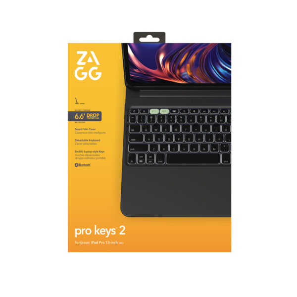 ZAGG Pro Keys 2 QWERTY Brits Engels Bluetooth Zwart - Afbeelding 9