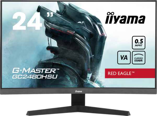 iiyama G-MASTER GC2480HSU-B1 computer monitor 61 cm (24") 1920 x 1080 Pixels Full HD LED Zwart