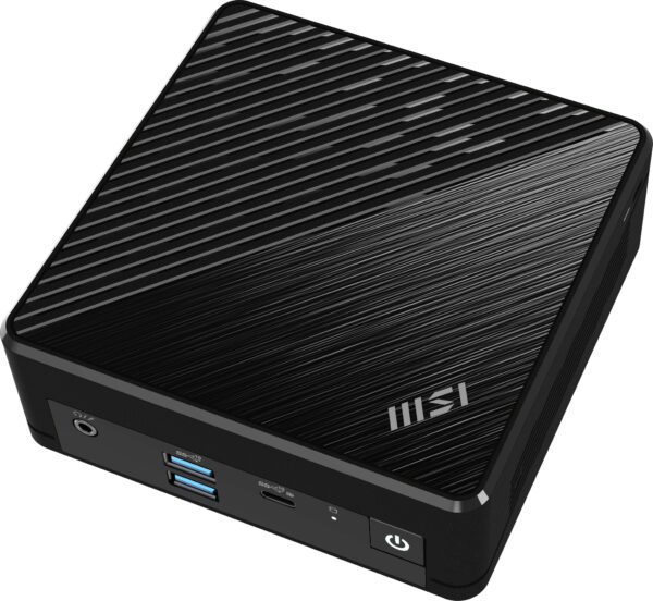 MSI Cubi N ADL S-078EU Intel® N N100 4 GB DDR4-SDRAM 128 GB SSD Windows 11 Pro Mini PC Zwart - Afbeelding 9