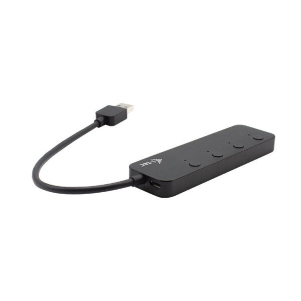 i-tec USB3.0 Metal HUB 4 Port On/Off Switches - Afbeelding 3