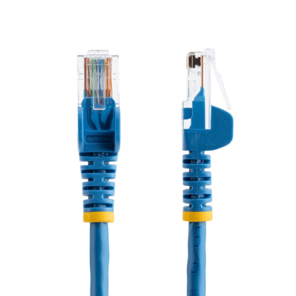 StarTech.com Cat5e Ethernet netwerkkabel met snagless RJ45 connectors UTP kabel 0,5m blauw - Afbeelding 2