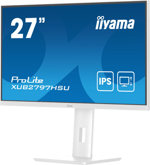 iiyama ProLite XUB2797HSU-W2 computer monitor 68,6 cm (27") 1920 x 1080 Pixels Full HD LED Wit - Afbeelding 5