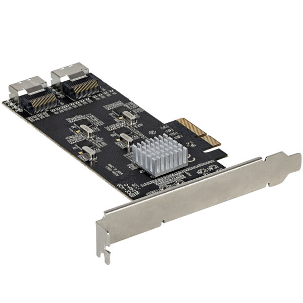 StarTech.com 8 Port SATA PCIe Kaart, PCI Express 6Gbps SATA Uitbreidingkaart met 4 Host Controllers, SATA PCIe Controller Kaart, - Afbeelding 3