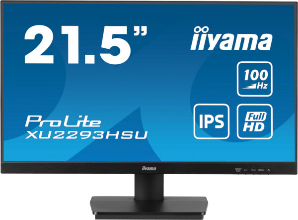 iiyama ProLite XU2293HSU-B7 computer monitor 54,6 cm (21.5") 1920 x 1080 Pixels Full HD LED Zwart