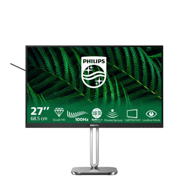 Philips 5000 series 27B2G5500/00 computer monitor 68,6 cm (27") 2560 x 1440 Pixels Quad HD LCD Antraciet - Afbeelding 8