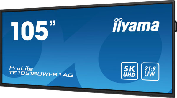 iiyama TE10518UWI-B1AG beeldkrant Digitaal A-kaart 2,67 m (105") LED Wifi 450 cd/m² 5K Ultra HD Zwart Touchscreen Type processor - Afbeelding 4