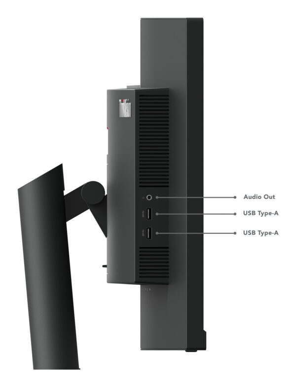 Lenovo ThinkVision T34w-30 LED display 86,4 cm (34") 3440 x 1440 Pixels Wide Quad HD Zwart - Afbeelding 13