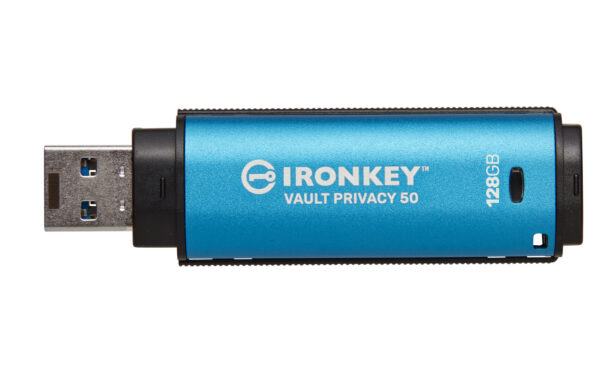 Kingston Technology IronKey 128GB Vault Privacy 50 AES-256 versleuteling, FIPS 197 - Afbeelding 3