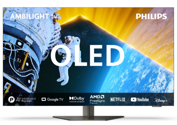 Philips 55OLED809/12 tv 139,7 cm (55") 4K Ultra HD Smart TV Wifi Zwart 1300 cd/m²