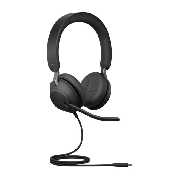 Jabra Evolve2 40 SE Headset Bedraad Hoofdband Oproepen/muziek USB Type-C Zwart - Afbeelding 4