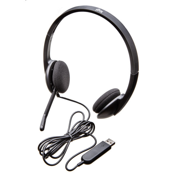 Logitech H340 USB Computer Headset Met digitale audio - Afbeelding 8