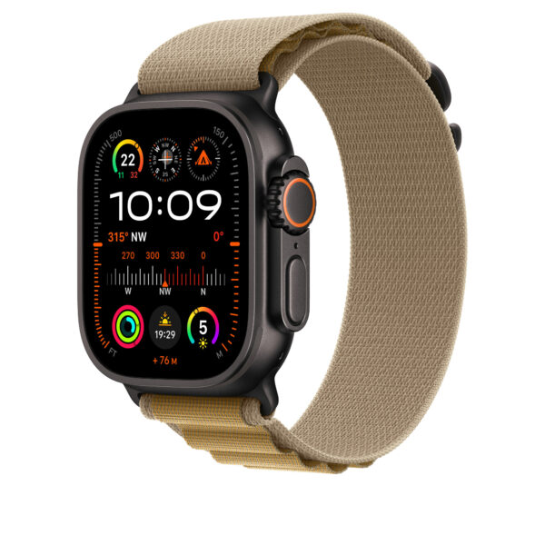 Apple MYQ23ZM/A slimme draagbare accessoire Band Lichtbruin Polyester, Spandex, Titanium - Afbeelding 2