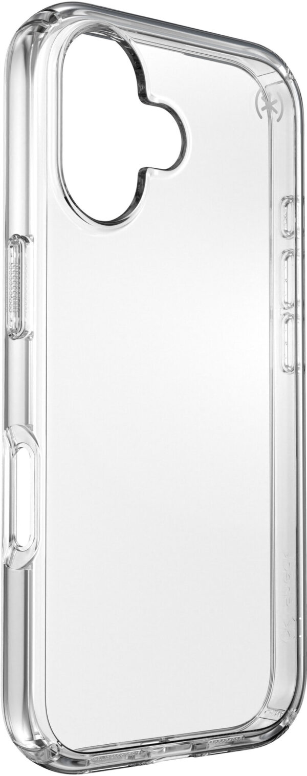 Speck Presidio Perfect Clear Apple iPhone 16 Clear - with Microban - Afbeelding 3