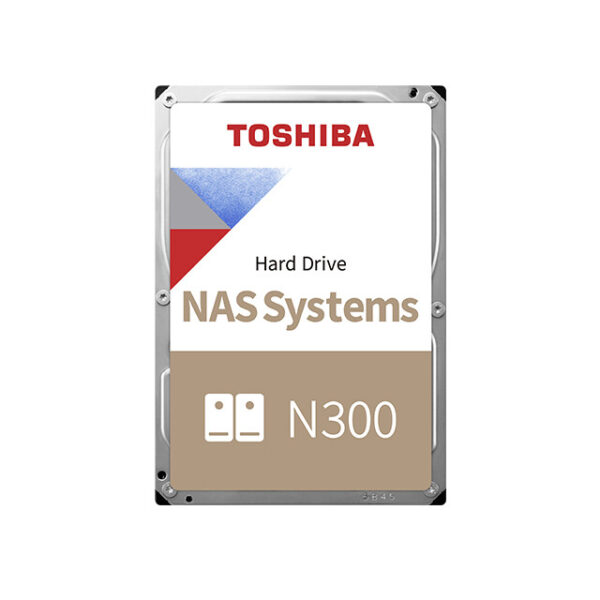 Toshiba N300 NAS interne harde schijf 8 TB 7200 RPM 256 MB 3.5" SATA