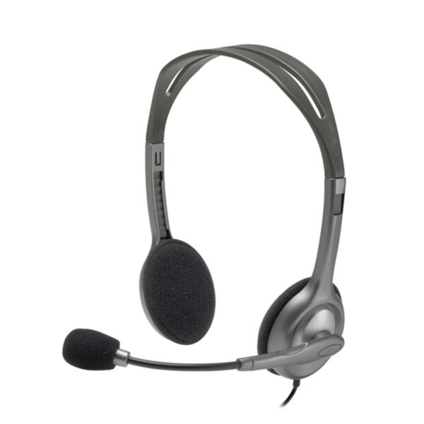 Logitech H111 Headset Bedraad Hoofdband Kantoor/callcenter Grijs