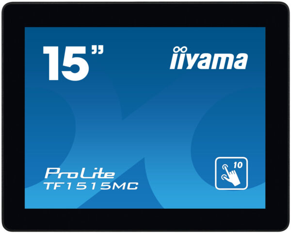 iiyama TF1515MC-B2 beeldkrant 38,1 cm (15") LED 350 cd/m² XGA Zwart Touchscreen - Afbeelding 8