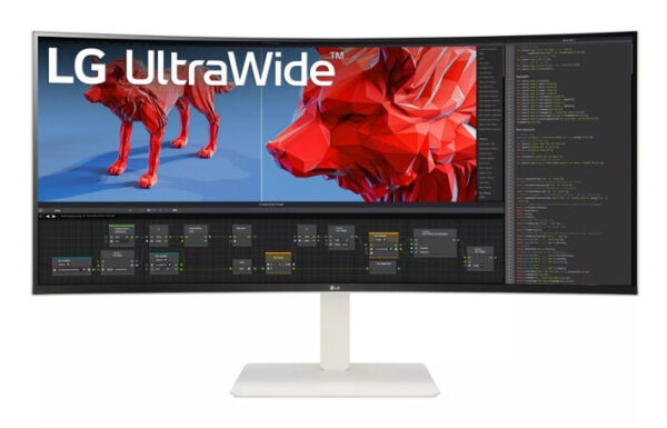 LG 38WR85QC-W computer monitor 96,5 cm (38") 3840 x 1600 Pixels UltraWide Quad HD LCD Wit