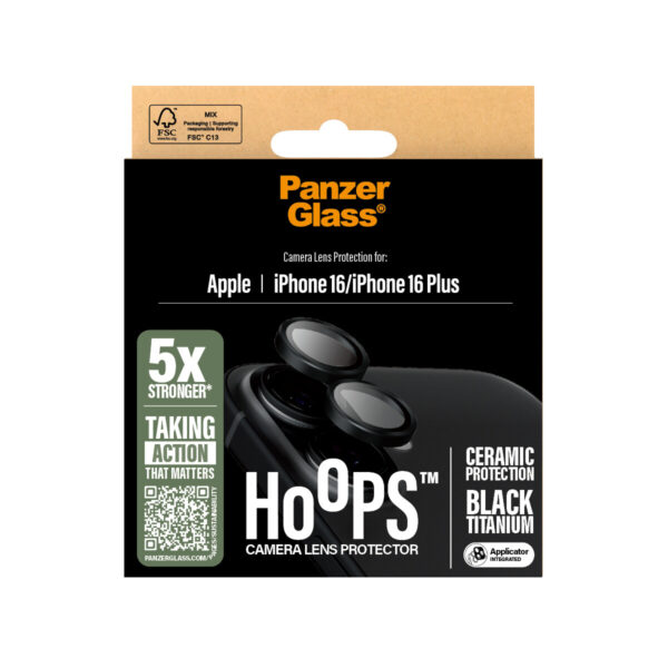 PanzerGlass PG Hoops Ceramic iPhone 16 6.1/6.7Inch - Afbeelding 4