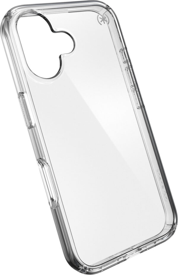 Speck Presidio Perfect Clear Apple iPhone 16 Clear - with Microban