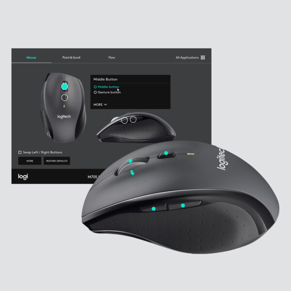 Logitech Marathon Mouse M705 - Afbeelding 4