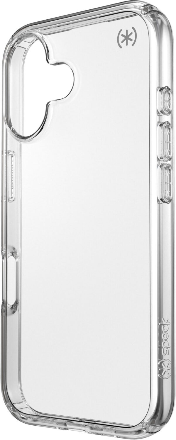 Speck Presidio Perfect Clear Apple iPhone 16 Clear - with Microban - Afbeelding 2