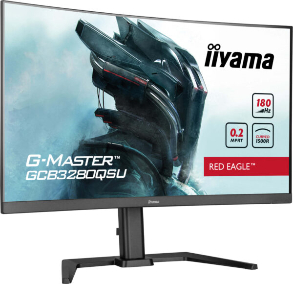 iiyama G-MASTER GCB3280QSU-B2 computer monitor 80 cm (31.5") 2560 x 1440 Pixels Dual QHD LED Zwart - Afbeelding 3