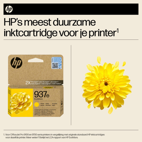 HP 937e EvoMore originele gele inktcartridge - Afbeelding 12