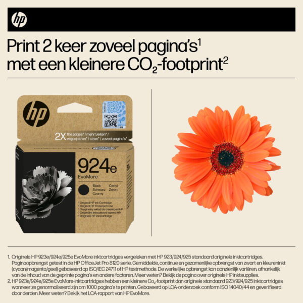 HP 924e EvoMore originele zwarte inktcartridge - Afbeelding 13