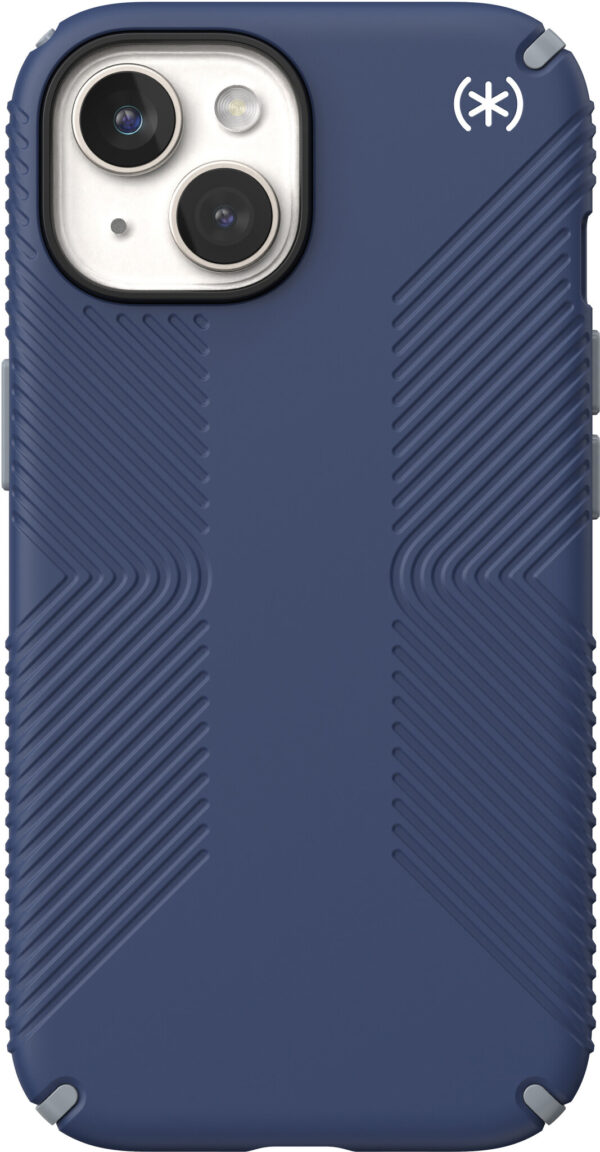 Speck Presidio2 Grip Apple iPhone 15 Coastal Blue - with Microban - Afbeelding 9