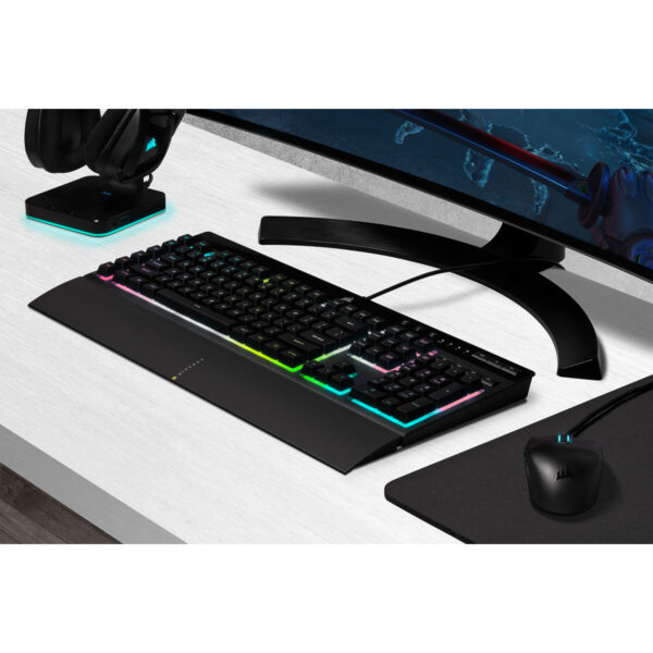 Corsair K55 RGB PRO XT toetsenbord Gamen USB QWERTY Engels Zwart - Afbeelding 7