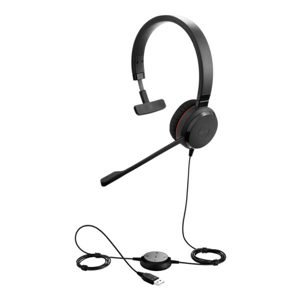 Jabra 5393-823-309 hoofdtelefoon/headset Bedraad Hoofdband Kantoor/callcenter Zwart - Afbeelding 4