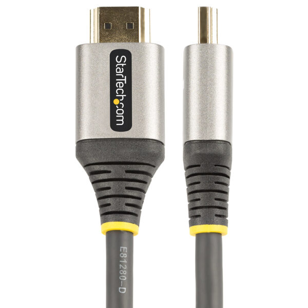 StarTech.com 2m Premium Gecertificeerde HDMI 2.0 Kabel - High Speed Ultra HD 4K 60Hz HDMI Kabel met Ethernet - HDR10, ARC - UHD - Afbeelding 2