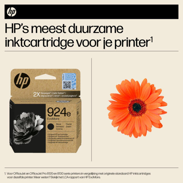 HP 924e EvoMore originele zwarte inktcartridge - Afbeelding 14