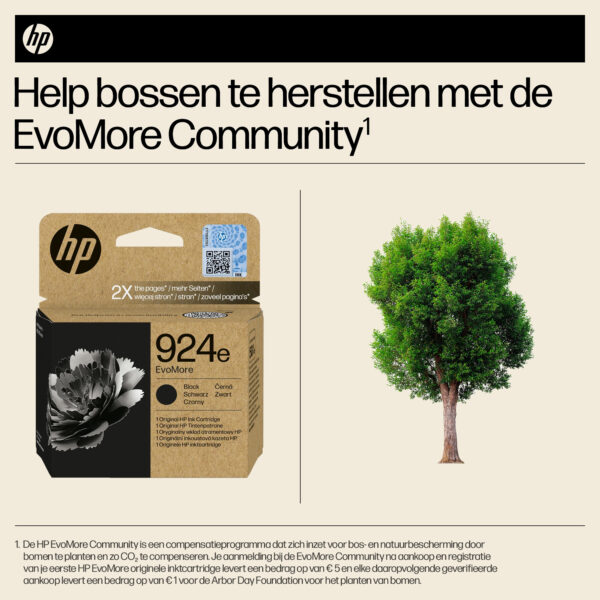 HP 924e EvoMore originele zwarte inktcartridge - Afbeelding 16