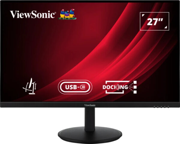 Viewsonic VG Series VG2709U-2K computer monitor 68,6 cm (27") 2560 x 1440 Pixels Quad HD LED Zwart