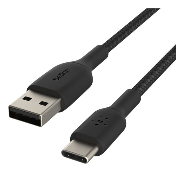 Belkin CAB002BT3MBK USB-kabel 3 m USB A USB C Zwart