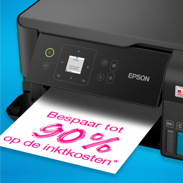 Epson EcoTank ET-2840 A4 multifunctionele Wi-Fi-printer met inkttank, inclusief tot 3 jaar inkt - Afbeelding 9